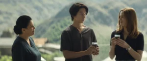 Ia Shughliashvili, Tomohisa Yamashita and Fleur Geffrier in Drops of God Season 2