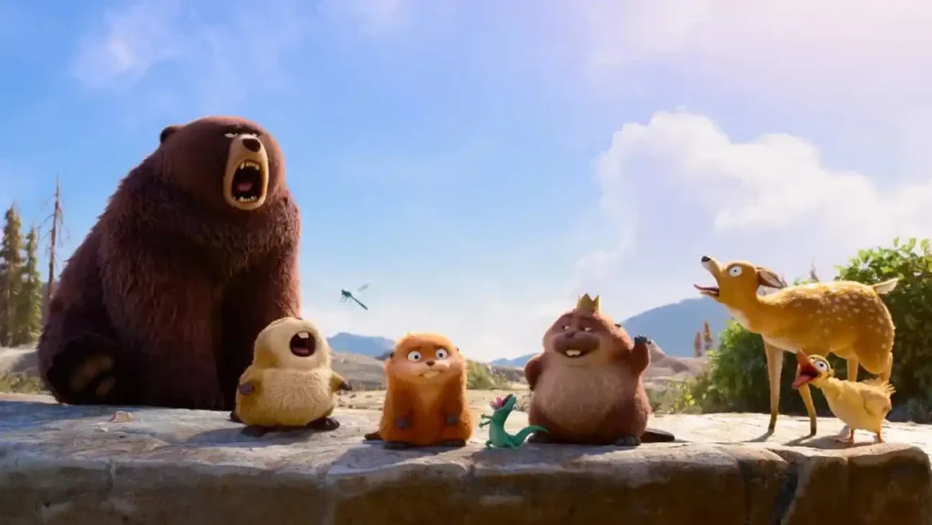 A still from Hoppers