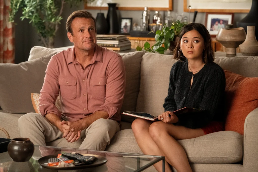 Jason Segel and Lukita Maxwell in Shrinking Season 3