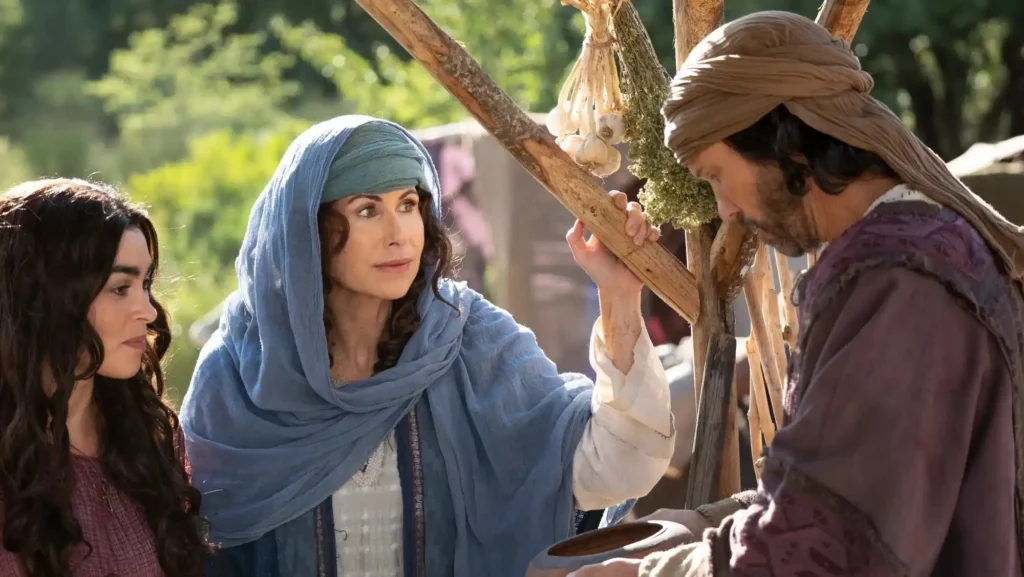 Natacha Karam and Minnie Driver in The Faithful: Women of the Bible