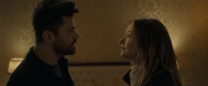 Dominic Cooper and Haley Bennett in The Last Frontier