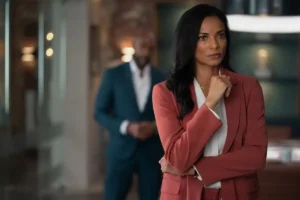 Morris Chestnut and Rochelle Aytes in Watson Season 2