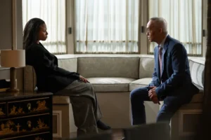 Myha'la and Ken Leung in Industry Season 4